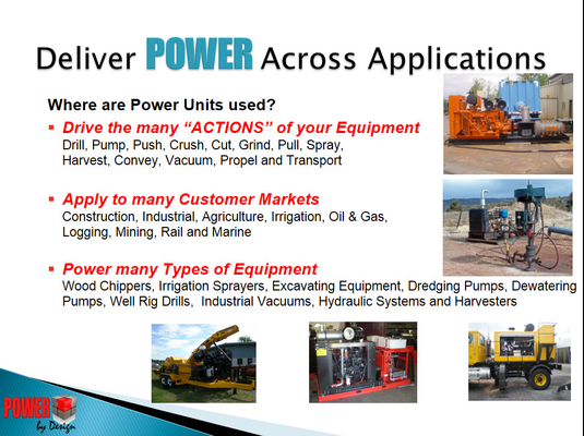 OEM 1000hp Cummins Engine Parts Diesel Hydraulic Power Pack