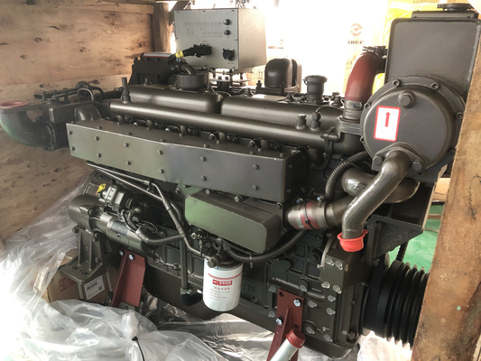865HP 1350RPM Marine Diesel Engine Yuchai Water Cooling System