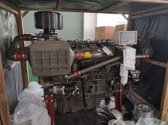 YC6T400C 6 Cylinders 400HP Yuchai Diesel Engine For Marine Boat