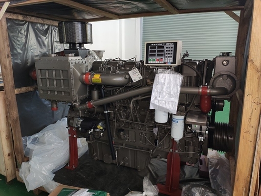 YC6T400C 6 Cylinders 400HP Yuchai Diesel Engine For Marine Boat