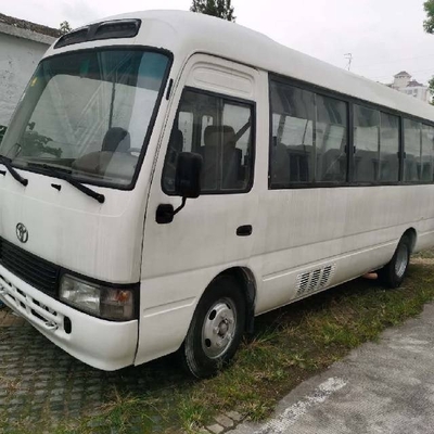 TOYOTA 1HZ Engine Used Coaster Bus 37000km Second Hand Mini Bus