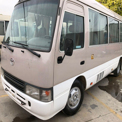 45000km Used Coaster Bus 7.01*2.03*2.75m 2nd Hand School Bus
