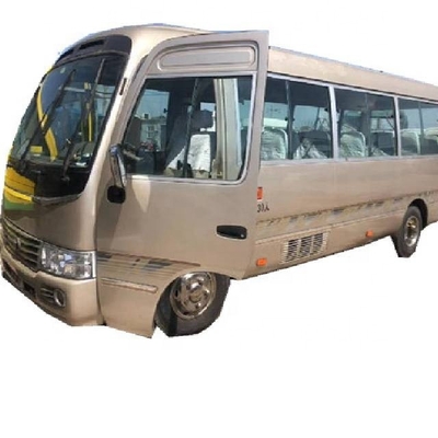 Left Hand 50000Miles Used Coaster Bus Manual Transmission Type