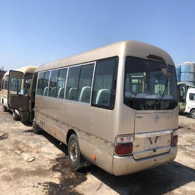 Left Hand 50000Miles Used Coaster Bus Manual Transmission Type